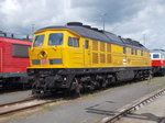 Die DGT 233 493,am 16.Mai 2016,im Betriebshof Seddin.