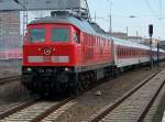 Am 03.April 2010 �berf�hrte 234 278 den leeren Nachtzug,Paris-Berlin S�dkreuz,von Berlin Lichtenberg,nach Berlin Warschauer Stra�e zur Reinigung.