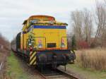 346 826-1 (NVR-Nummer 98 80 3346 826-1-D-LUW) am Ende des Glühweinexpress der BEF Basdorf gezogen von der rumänischen Dampflok 131.060 im Haltepunkt „Wilhelmsruher Damm“ in Berlin . am 06.12.2015.

