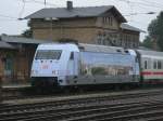101 016 kam,am 29.Juni 2013,mit dem IC 2212 Koblenz-Binz,bis nach Bergen/R�gen.