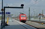 101 110 bei der Einfahrt in Leipzig am 26.07.2016