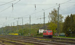 111 024 fuhr am 23.04.2016 Lz durch Darmstadt-Kranichstein