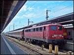 115 205-7 als EC in Stralsund am 10.06.2014