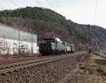 Am 17.02.14 brachte E94 192 die 142 130-4 und die 140 438-3 von N�rdlingen nach Dessau.