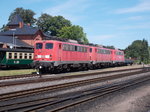 140 833,140 837 und 140 790 wurden,am 21.Juli 2016,von 86 1333 von Mukran nach Putbus gebracht.Aufnahme am 22.Juli 2016 in Putbus.