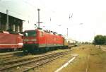 Als Barth noch ein richtiger Bahnhof war kam auch 143 564 des öfteren hierher.Heute gibt es dort keine Fahrleitung,keine Weichen,keine Signale mehr,auch die Bezeichnung Bahnhof hat Barth
