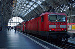 143 064 mit einem RE in Frankfurt Hbf am 29.06.2016