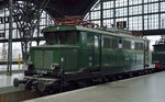 E44 046 am 26.07.2016 auf dem Museumsgleis im Leipziger Hbf