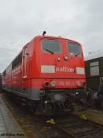 151 121-1 war am 13.06.2015 beim Sommerfest in Koblenz im Außenbereich abgestellt.