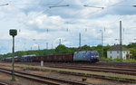 152 138 bei der Durchfahrt durch Darmstadt-Kranichstein am 21.05.2016