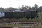 E77 10 rangiert in Freiberg.11.10.2014 10:26 Uhr.