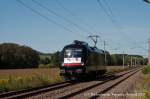 Diese sch�ne schwarze ES 64 erwischte ich mit einen Fotofreund auf dem Weg nach Saalfeld/ Saale im August 2015  Gru� Hartmut
