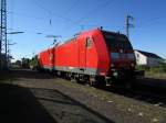 Zug 51363 durchf�hrt den Bahnhof Weiterstadt am 05.Sept.2013
