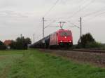 185 603-8 zu sehen am 24.09.14 in Neu-Ulm.