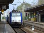 185-CL 001 durchfährt mit einem Güterzug Braunschweig Hbf.
