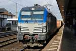Siemens Vectron 193 841 am 28.02.2014 in Fulda.