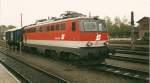 Bis ins �sterreichische Lienz f�hrte mich eine Fototour wo ich auf den dortigen Bahnhof die 1142 617 mit einem Fahrradwagen fotografierte.