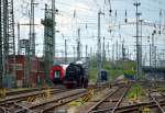 52 7596 (EFZ) im Vorfeld des Frankfurter Hbf am 26.04.2015
