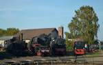 Fahrzeugversammlung rund um die Drehscheibe von Darmstadt-Kranichstein am 03.10.2015