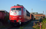 103 101-2 in der Abendsonne des 06.05.2016 in Darmstadt-Kranichstein.