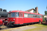 VT98 am morgen des 07.05.2016 im Eisenbahnmuseum Darmstadt-Kranichstein