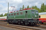 In der Lokaufstellung zur Lokparade beim Sommerfest in Koblenz am 18.06.2016 stand 141 228 (Eisenbahnmuseum Darmstadt-Kranichstein).