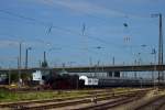 52 4867 (HEF) mit einem Zubringerzug von  Tag der Frankfurter Verkehrsgeschichte  beim Rangieren in Hanau am 14.06.2015