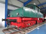 Eine Akkulok der AEG Berlin im Technik Museum Prora am 16.Okt.2013