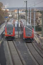 Begegnung auf der Br�cke.