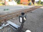 Die Weiche 3 des Bahnhofs Neudorf
