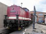 Diese Aufnahme wurde im Rahmen einer F�hrung bei einer Sonderfahrt des Freundeskreises Selketalbahn von Gernrode nach Wernigerode am 24.