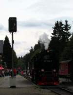 99 7234-0 beim Rangieren am 13.08.2014 in Drei-Annen-Hohne