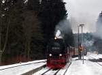 99 7245-6 bei der Einfahrt in Drei-Annen-Hohne am 6.1.2015.Fotograf war mein Vater.