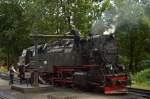 99 7232-4 am Wasserkran in Drei-Annen-Hohne am 12.08.2015