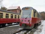 187 016-1 als HSB 8982 steht zur Abfahrt nach Harzgerode steht  am 31.