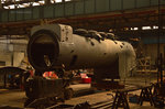 Der Kessel der 99 7232-4 im DLW Meiningen am 02.04.2016