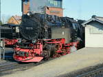 99 236 Bereich des Bahnhofs Wernigerode am 03.