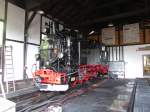 99 1715-4 im Lokschuppen J�hstadt am 13.Juli.2013