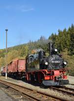 99 1590-1 in Schmalzgrube mit einem Fotozug am 24.10.2015