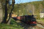 99 1590-1 stand am 24.10.2015 im Anschluss Fahrzeughalle.