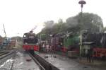 99 4801-9,99 1782-4 und 52 Mh(99 4632) standen in der Einsatzstelle Putbus