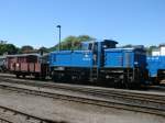 251 901-5 brachte,am 20.Juli 2013,einen Ow in die Einsatzstelle Putbus.