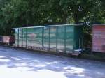 Der Putbuser Ger�tewagen,am 20.Juli 2013,abgestellt in Putbus.