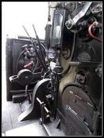 Der F�hrerstand der 99 1608-1 am 12.Okt.2013 in Binz