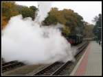 99 608 dampfte sich am 13.Okt.2013 in Binz ein.