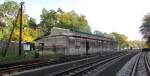 Der Lokschuppen G�hren am 15.Okt.2013.