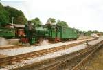 Auch Mh53(99 4633) �bernahm mal die Aufgabe einer Rangierlok als ich Sie in Putbus beim Rangieren erwischte.