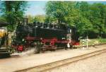 Diesmal wartete 99 (1)782 in Binz auf dem Gegenzug aus G�hren.