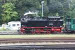 99 4011-5 im Bahnhof Putbus im Sommer 2013