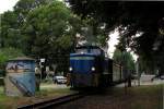 251 901-5 bei der Ausfahrt mit P 103 am 02.08.2014 aus Binz